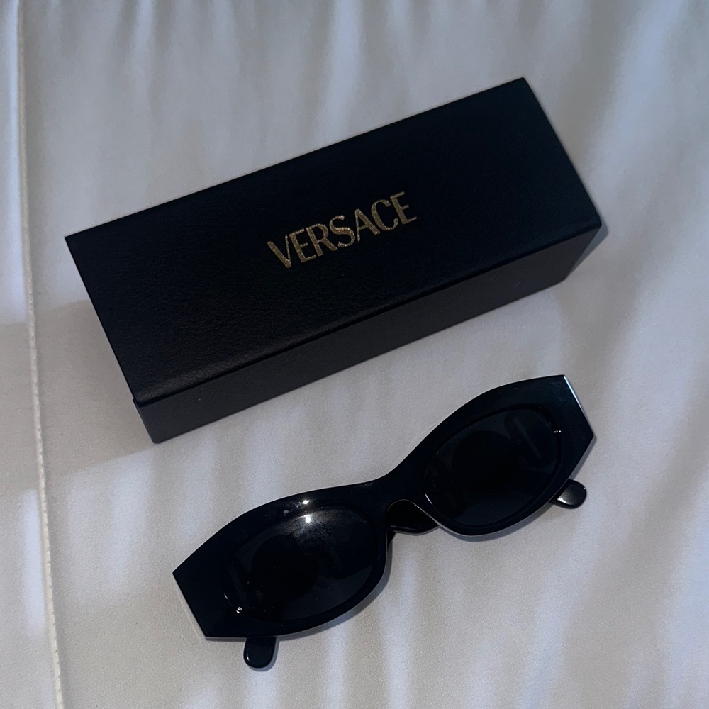 VE4480 Versace Elegant Black Sunglasses